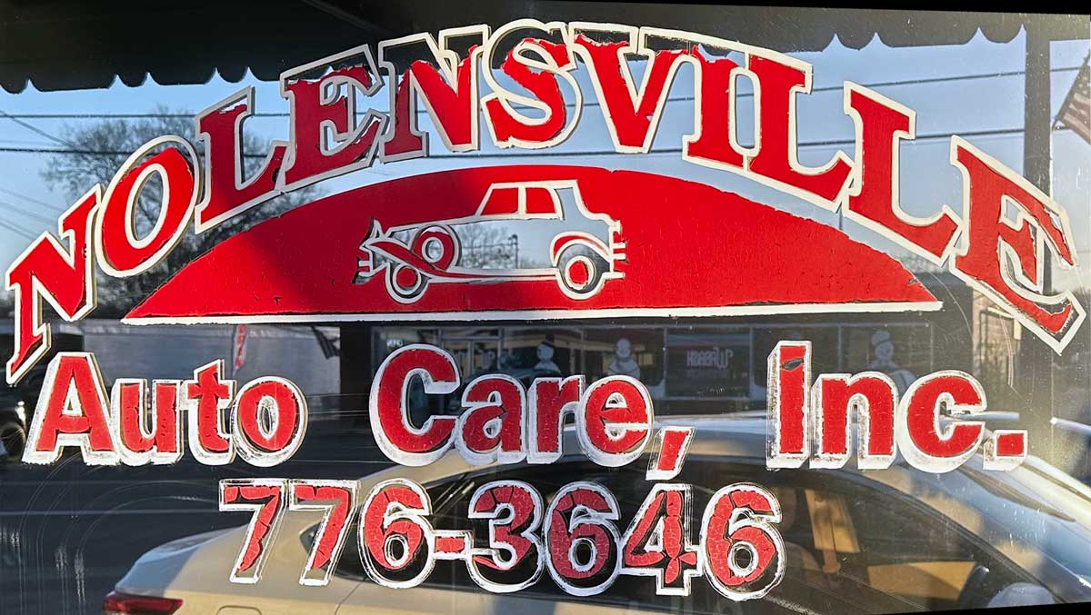 Nolensville's Historic District includes Nolensville Auto Care. this is their old logo.
